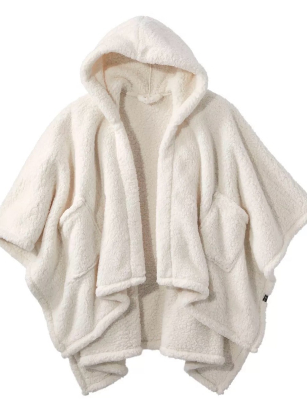 LL bean Sherpa wearable throw osfm cream color COZY💕